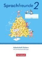 bokomslag Sprachfreunde 2. Schuljahr. Arbeitsheft Fördern - Östliche Bundesländer und Berlin