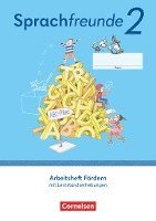 Sprachfreunde 2. Schuljahr. Arbeitsheft Fördern - Östliche Bundesländer und Berlin 1