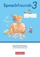 bokomslag Sprachfreunde 3. Schuljahr. Arbeitsheft Fördern - Östliche Bundesländer und Berlin