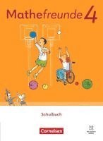 bokomslag Mathefreunde 4. Schuljahr - Allgemeine Ausgabe 2022 - Schulbuch mit Kartonbeilagen und 'Das kann ich schon!'-Heft