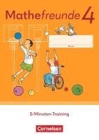 bokomslag Mathefreunde 4. Schuljahr - Zu Allgemeine Ausgabe 2022 und Sachsen 2022 - 5-Minuten-Training - Arbeitsheft