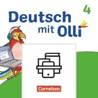 Deutsch mit Olli  4. Schuljahr. Arbeitsheft Medienkompetenz - 10 Stück im Paket