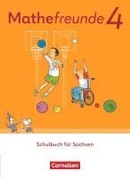 bokomslag Mathefreunde 4. Schuljahr - Ausgabe Sachsen 2022 - Schulbuch mit Kartonbeilagen und 'Das kann ich schon!'-Heft