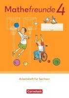 bokomslag Mathefreunde 4. Schuljahr - Ausgabe Sachsen 2022 - Arbeitsheft