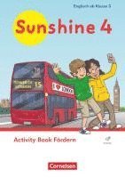 bokomslag Sunshine 4. Schuljahr. Activity Book Fördern - Mit Audios (Webcode)