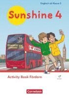 bokomslag Sunshine 4. Schuljahr. Activity Book Fördern - Mit Audios (Webcode)