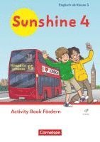 Sunshine 4. Schuljahr. Activity Book Fördern - Mit Audios (Webcode)