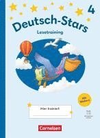 bokomslag Deutsch-Stars 4. Schuljahr - Lesetraining Ausgabe 2025 - Übungsheft