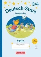 bokomslag Deutsch-Stars 3./4. Schuljahr - Lesetraining Ausgabe 2025 - Lesetraining für Fußballfans - Übungsheft