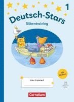 Deutsch-Stars 1. Schuljahr - Lesetraining Ausgabe 2025 - Silbentraining - Übungsheft 1