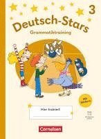 bokomslag Deutsch-Stars 3. Schuljahr- Grammatiktraining - Ausgabe 2025 - Übungsheft mit Lösungen und digitalen Medien