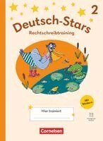 Deutsch-Stars 2. Schuljahr - Rechtschreibtraining Ausgabe ab 2025 - Übungsheft mit Lösungen und digitalen Medien, Häftad. Tillgänglighet: Lägg i varukorg