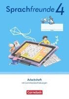 bokomslag Sprachfreunde 4. Schuljahr. Arbeitsheft Schulausgangsschrift - Östliche Bundesländer und Berlin