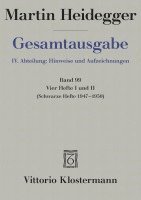 bokomslag Vier Hefte I Und II: (Schwarze Hefte 1947-1950)