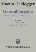 Martin Heidegger, Peter Trawny - Vier Hefte I und II, Inbunden