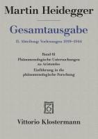 bokomslag Martin Heidegger, Gesamtausgabe II. Abteilung: Vorlesungen: Phanomenologische Interpretationen Zu Aristoteles. Einfuhrung in Die Phanomenologische For