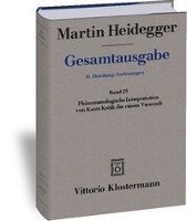 bokomslag Martin Heidegger, Phanomenologische Interpretation Von Kants Kritik Der Reinen Vernunft (Wintersemester 1927/28)