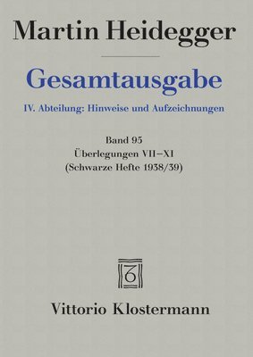 Uberlegungen VII - XI: (Schwarze Hefte 1938/39) 1