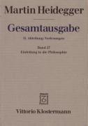 bokomslag Martin Heidegger, Einleitung in Die Philosophie (Wintersemester 1928/29)