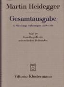 bokomslag Martin Heidegger, Gesamtausgabe: II. Abteilung: Vorlesungen 1919-1944: Band 18 / Grundbegriffe Der Aristotelischen Philosophie