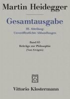 bokomslag Gesamtausgabe Abt. 3 Unveröffentliche Abhandlungen Bd. 65. Beiträge zur Philosophie