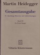 bokomslag Martin Heidegger, Gesamtausgabe: IV. Abteilung: Hinweise Und Aufzeichnungen. Zu Ernst Junger