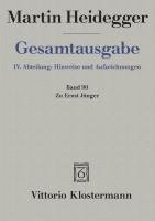 bokomslag Gesamtausgabe Bd. 90. Zu Ernst Jünger