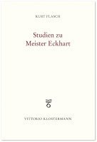 Studien Zu Meister Eckhart
