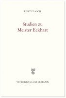 Studien Zu Meister Eckhart 1