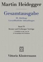 Martin Heidegger, Gesamtausgabe 1