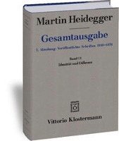 bokomslag Martin Heidegger, Identitat Und Differenz (1955-1957)