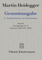 Martin Heidegger, Peter Trawny - Gesamtausgabe. 4 Abteilungen / Überlegungen II-VI, Inbunden