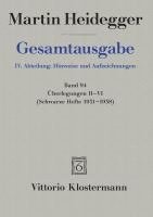 bokomslag Martin Heidegger, Uberlegungen II-VI: (schwarze Hefte 1931-1938)