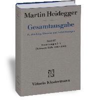 Martin Heidegger, Anmerkungen I-V (Schwarze Hefte 1942-1948) 1
