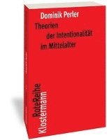 bokomslag Theorien Der Intentionalitat Im Mittelalter
