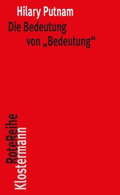 Die Bedeutung von "Bedeutung" 1