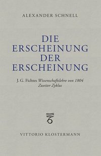bokomslag Die Erscheinung der Erscheinung