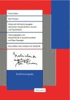 bokomslag Der Process. Studienausgabe