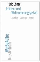 Eric Ebner - Inferenz und Wahrnehmungsgehalt, Häftad