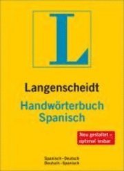 bokomslag Langenscheidt Handwörterbuch Spanisch