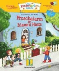 bokomslag Englisch entdecken: Die Kindergartenbande. Froschalarm im blauen Haus. SuperBuch