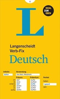 bokomslag Langenscheidt Verb-Fix Deutsch - German Verbs at a Glance (German Edition)