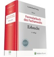 Andreas Frieser - Formularbuch des Fachanwalts Erbrecht, Inbunden