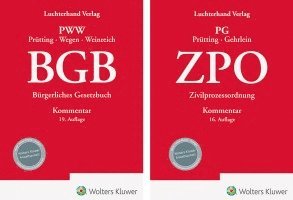 bokomslag Bundle BGB Kommentar 19. Auflage und ZPO Kommentar 16. Auflage