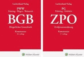 Hanns Prütting, Gerhard Wegen, Gerd Weinreich, Markus Gehrlein - Bundle BGB Kommentar 20. Auflage und ZPO Kommentar 17. Auflage, Inbunden