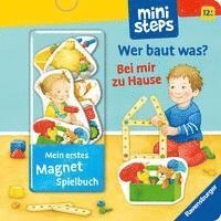 bokomslag Mein erstes Magnetbuch: Wer baut was? Bei mir zu Hause