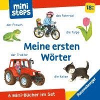 bokomslag ministeps: Mein erster Bücher-Würfel: Meine ersten Wörter (Bücher-Set)