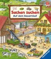 bokomslag Sachen suchen: Auf dem Bauernhof - Wimmelbuch ab 2 Jahren