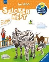 bokomslag Wieso? Weshalb? Warum? Stickerheft: Im Zoo