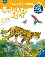 Wieso? Weshalb? Warum? Stickerheft: Tiere der Welt, Häftad